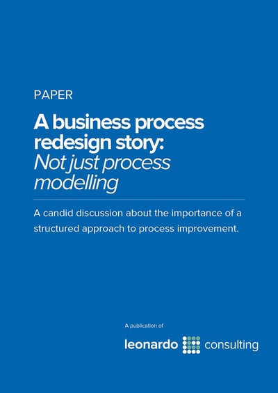 A business process redesign story A business process redesign story